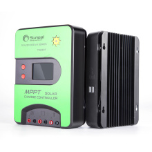Kit de contrôleur de charge solaire SUNPAL MPPT 12V 24V 36V 20A 30A 40A 2 Sortie USB